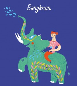 Songkran of het Thaise nieuwjaarsfeest © Isabelle Geeraerts 