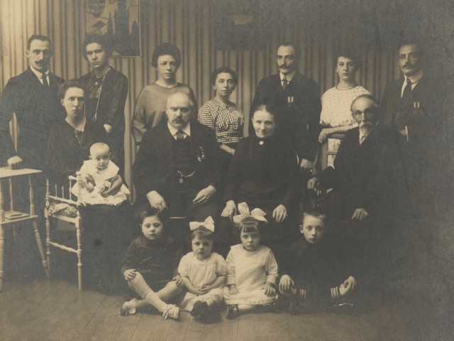 Familiefoto, ± 1920 | Collectie Danny Bex