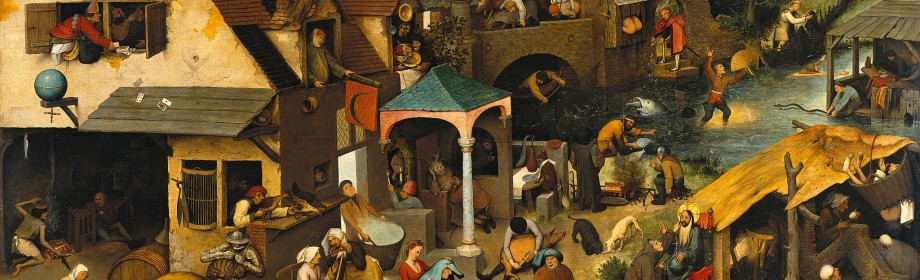 Pieter Bruegel de Oude, Nederlandse Spreekwoorden | Gemäldegalerie, Berlijn