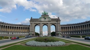 Triomboog in het Jubelpark, met de quadriga die de provincie Brabant voorstelt © Wal Dominguez | Pixaba