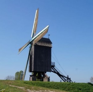 Luizenmolen in de Vlindersstraat, Anderlecht