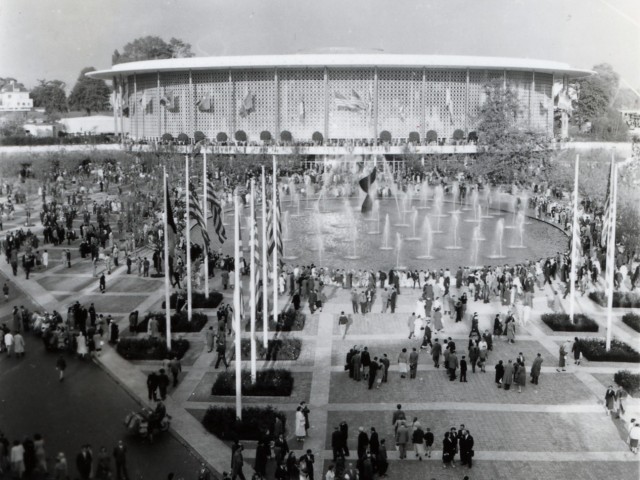Paviljoen van de Verenigde Staten © familie Verdren