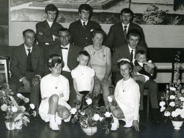 25-jarig huwelijksjubileum van Agnes en Raymond, 1968 | Collectie Danny Bex