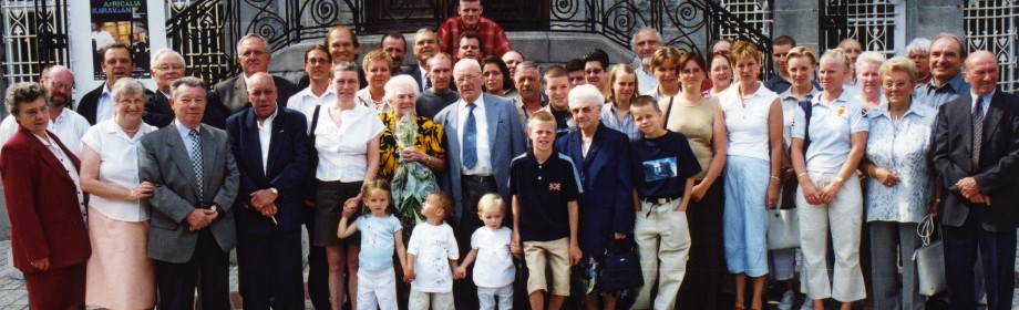 50-jarig huwelijksjubileum van Agnes en Raymond, 1993 | Collectie Danny Bex 