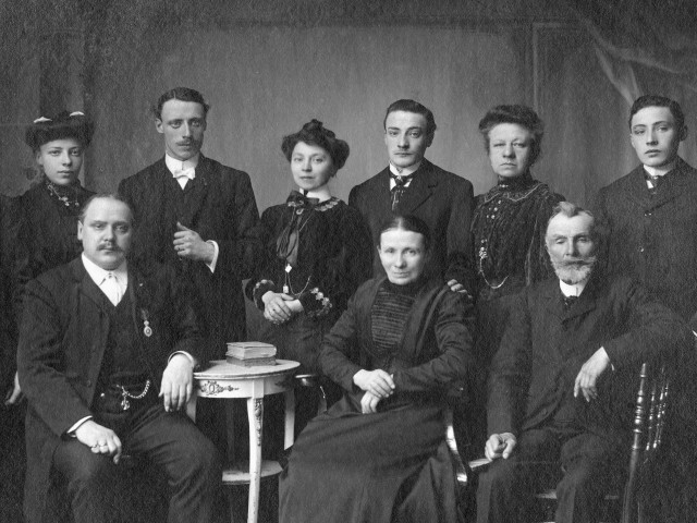 Familiefoto, 1908 | Collectie Danny Bex